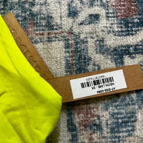 SKIMS Neon Lime Fits Everybody Bodysuit NEW Green Highlighter - Picture 9 of 10
